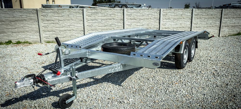 Niewiadów nowa LAWETA typu szwajcarka 4,50x2,10M!! - Remolque portavehículos: foto 3 Niewiadów nowa LAWETA typu szwajcarka 4,50x2,10M!! - Remolque portavehículos: foto 3