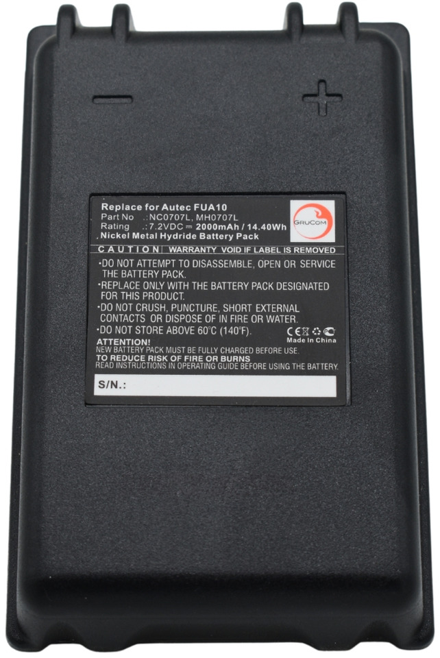 Compatible battery Autec MH0707L,NC0707L - Acumulador para Grúa para camión: foto 3 Compatible battery Autec MH0707L,NC0707L - Acumulador para Grúa para camión: foto 3