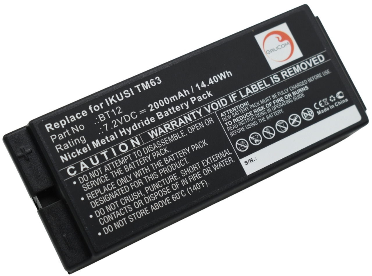 Compatible battery Ikusi BT12 - Acumulador para Grúa para camión: foto 2 Compatible battery Ikusi BT12 - Acumulador para Grúa para camión: foto 2