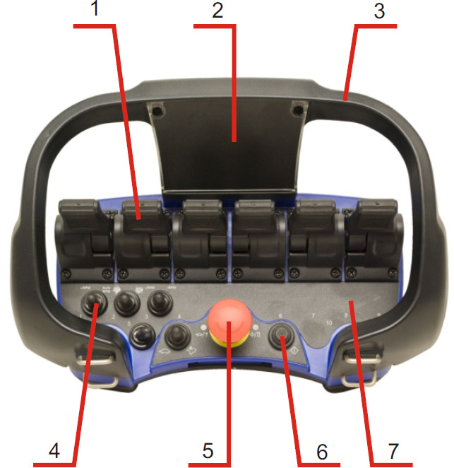 Switch with rubber protection Scanreco RC400 - Sistema eléctrico para Grúa para camión: foto 1 Switch with rubber protection Scanreco RC400 - Sistema eléctrico para Grúa para camión: foto 1