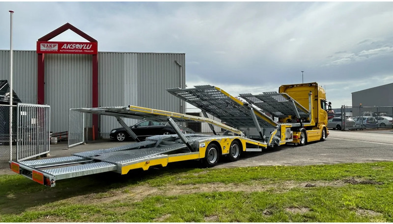 AKSOYLU AKT2 versie II special met extra Functie's 6 car-loader Autotransporter - Semirremolque portavehículos: foto 2 AKSOYLU AKT2 versie II special met extra Functie's 6 car-loader Autotransporter - Semirremolque portavehículos: foto 2