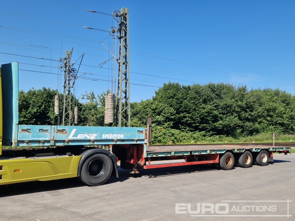 1995 Kempf SPT 48/3 3 Axle Trailer, Rear Axle Steering (German Reg. Docs. Available) - Semirremolque góndola rebajadas: foto 1 1995 Kempf SPT 48/3 3 Axle Trailer, Rear Axle Steering (German Reg. Docs. Available) - Semirremolque góndola rebajadas: foto 1