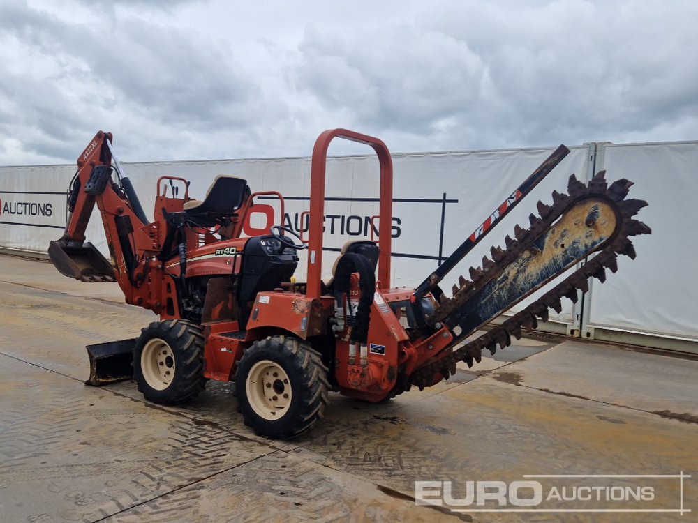 2009 Ditch Witch RT40 - Zanjadora: foto 3 2009 Ditch Witch RT40 - Zanjadora: foto 3