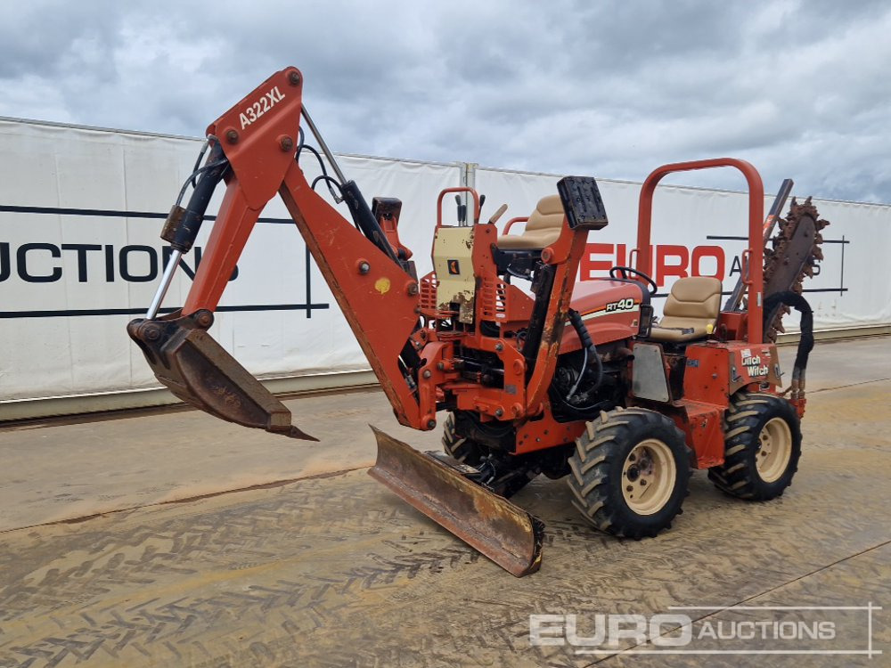 2009 Ditch Witch RT40 - Zanjadora: foto 1 2009 Ditch Witch RT40 - Zanjadora: foto 1