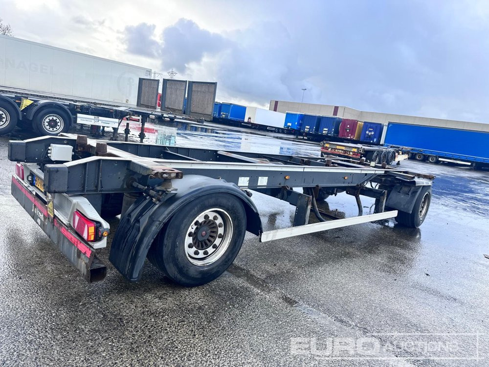 2011 Kogel 20ft Container Trailer, 2 Axle (Dutch Reg. Docs) - Remolque portacontenedore/ Intercambiable: foto 2 2011 Kogel 20ft Container Trailer, 2 Axle (Dutch Reg. Docs) - Remolque portacontenedore/ Intercambiable: foto 2