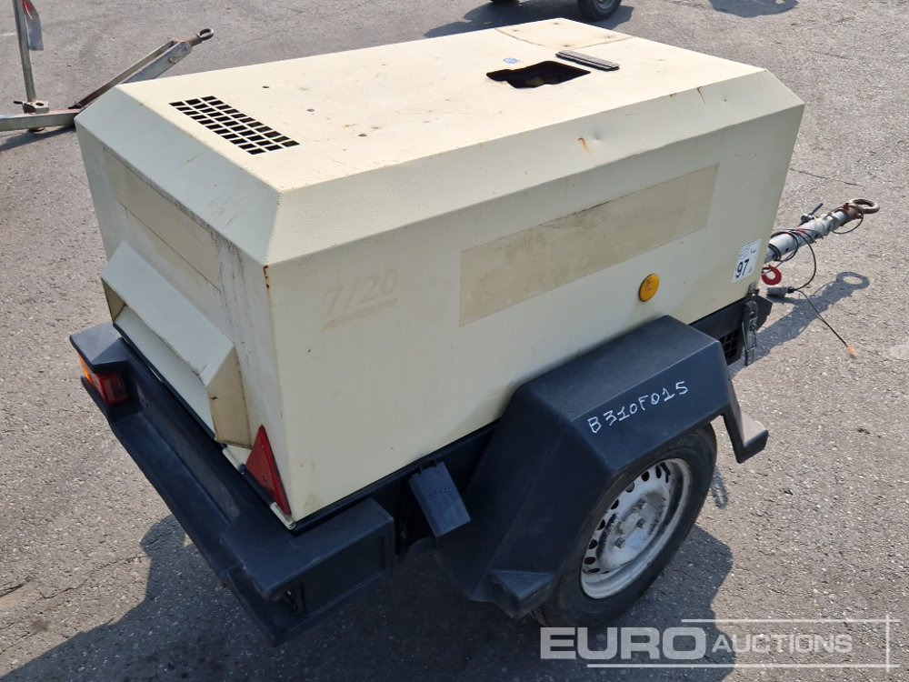 2013 Doosan 7/20 65CFM - Compresor de aire: foto 3 2013 Doosan 7/20 65CFM - Compresor de aire: foto 3