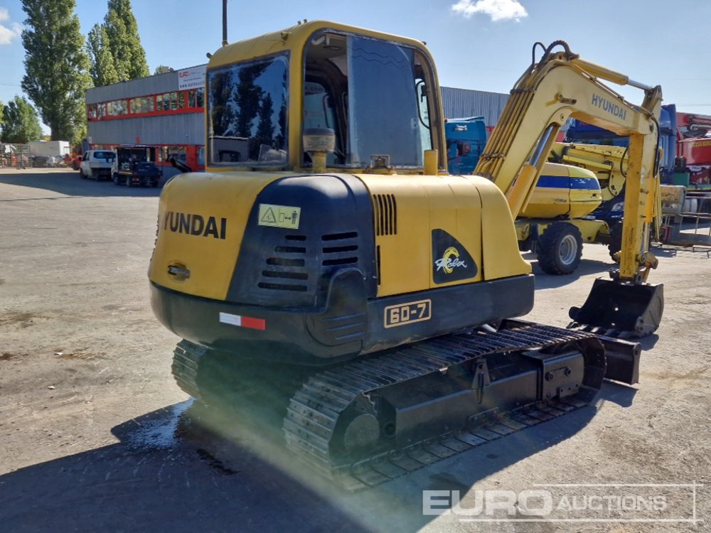 2013 Hyundai R60-7 - Miniexcavadora: foto 5 2013 Hyundai R60-7 - Miniexcavadora: foto 5