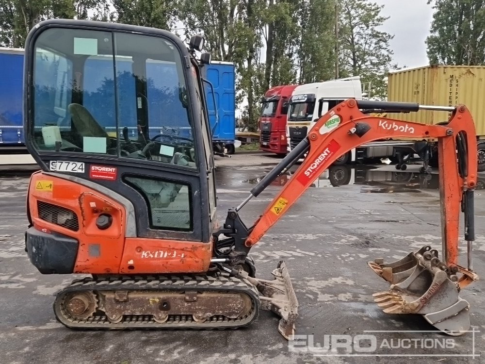 2013 Kubota KX019-4 - Miniexcavadora: foto 5 2013 Kubota KX019-4 - Miniexcavadora: foto 5