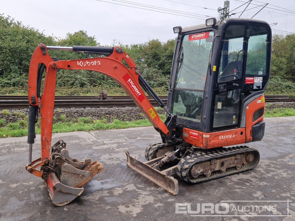 2013 Kubota KX019-4 - Miniexcavadora: foto 1 2013 Kubota KX019-4 - Miniexcavadora: foto 1