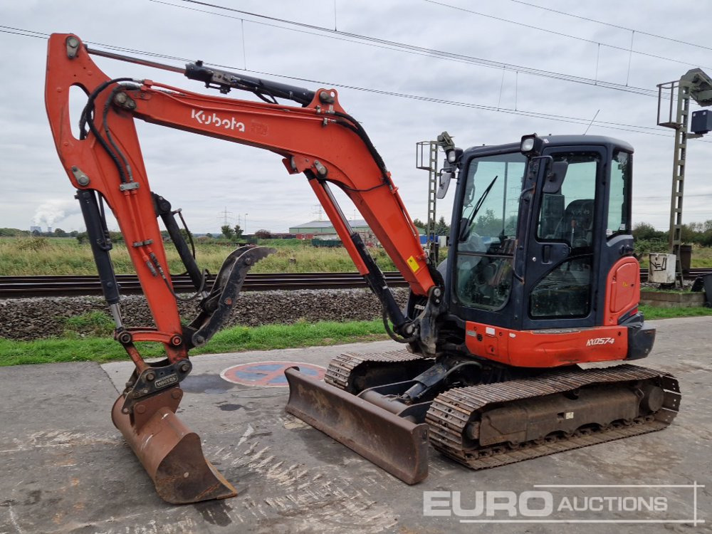 2013 Kubota KX057-4 - Miniexcavadora: foto 1 2013 Kubota KX057-4 - Miniexcavadora: foto 1