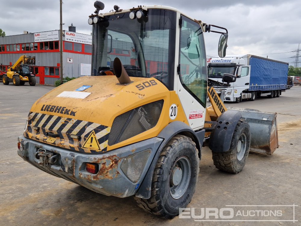2013 Liebherr L508C - Cargadora de ruedas: foto 5 2013 Liebherr L508C - Cargadora de ruedas: foto 5