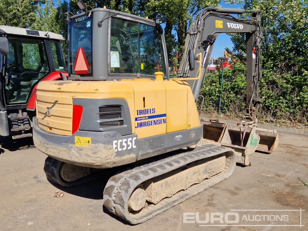 2013 Volvo EC55C - Miniexcavadora: foto 5 2013 Volvo EC55C - Miniexcavadora: foto 5