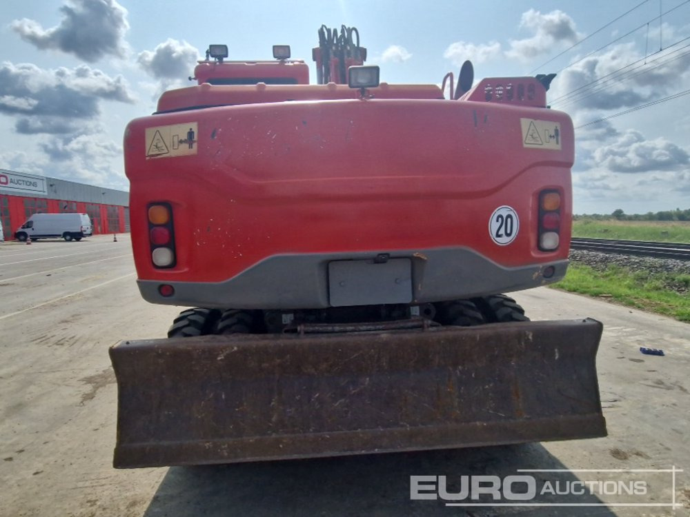 2014 Doosan DX140W-3 - Excavadora de ruedas: foto 4 2014 Doosan DX140W-3 - Excavadora de ruedas: foto 4