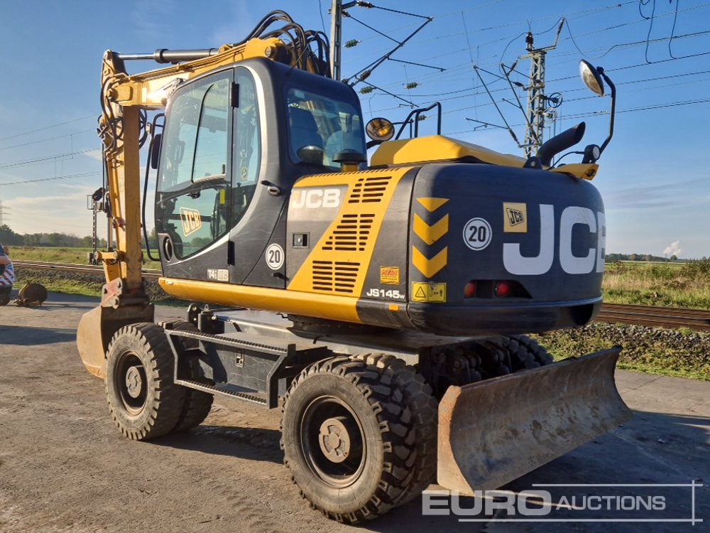 2014 JCB JS145W - Excavadora de ruedas: foto 3 2014 JCB JS145W - Excavadora de ruedas: foto 3