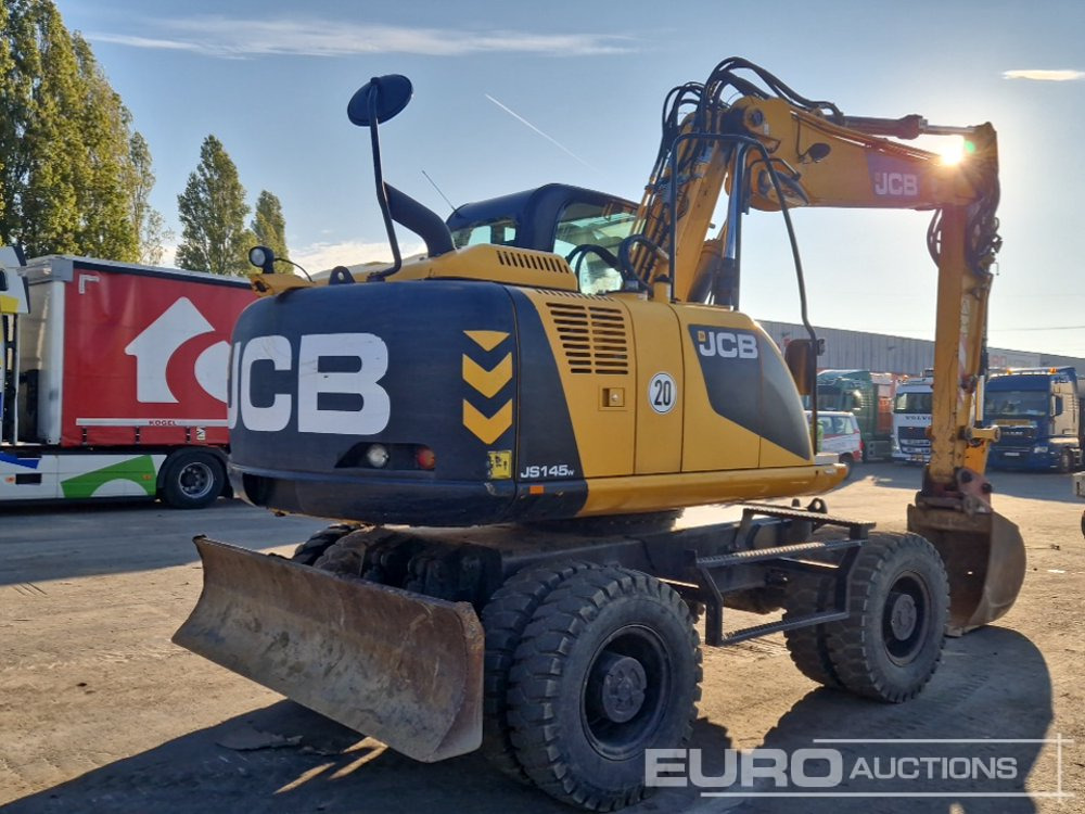 2014 JCB JS145W - Excavadora de ruedas: foto 5 2014 JCB JS145W - Excavadora de ruedas: foto 5