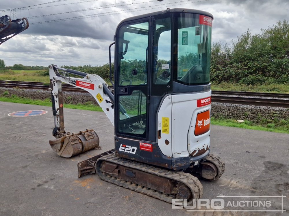 2015 Bobcat E20 - Miniexcavadora: foto 3 2015 Bobcat E20 - Miniexcavadora: foto 3
