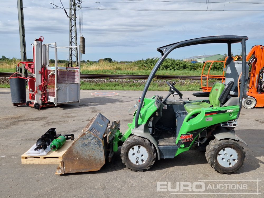 2016 Avant M225MLNT - Cargadora de ruedas: foto 2 2016 Avant M225MLNT - Cargadora de ruedas: foto 2