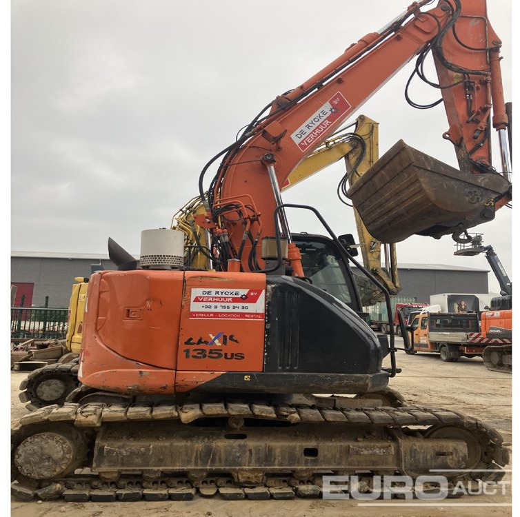 2016 Hitachi ZX135US-5B - Excavadora de cadenas: foto 1 2016 Hitachi ZX135US-5B - Excavadora de cadenas: foto 1