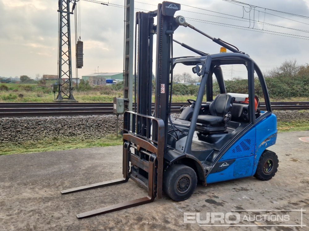 2016 Linde H20T-02/600 - Carretilla elevadora: foto 1 2016 Linde H20T-02/600 - Carretilla elevadora: foto 1