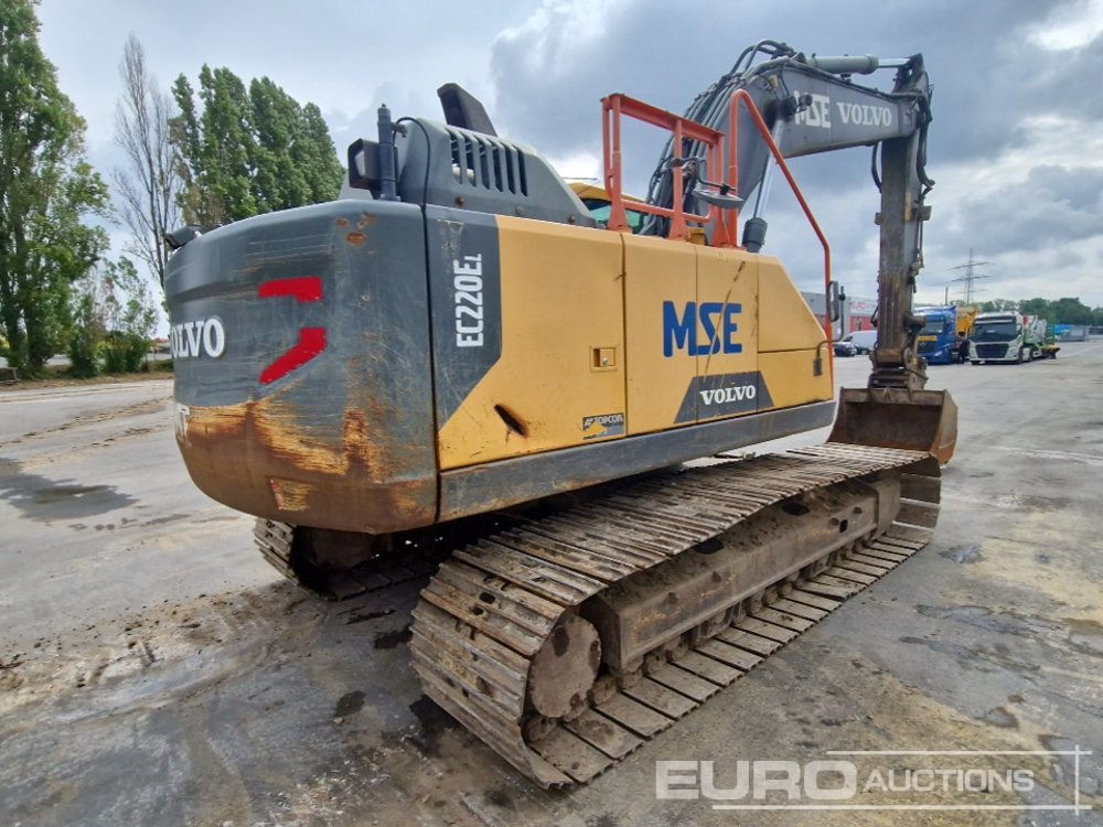 2016 Volvo EC220EL - Excavadora de cadenas: foto 5 2016 Volvo EC220EL - Excavadora de cadenas: foto 5