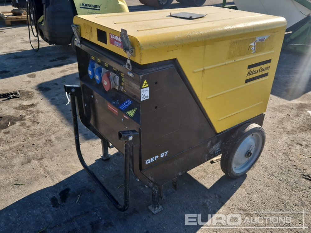 2017 Atlas Copco QEP 57 ROK 5kW Generator - Generador industriale: foto 1 2017 Atlas Copco QEP 57 ROK 5kW Generator - Generador industriale: foto 1