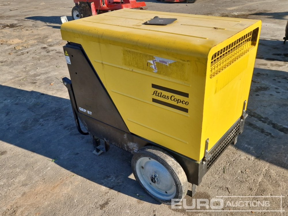 2017 Atlas Copco QEP 57 ROK 5kW Generator - Generador industriale: foto 2 2017 Atlas Copco QEP 57 ROK 5kW Generator - Generador industriale: foto 2