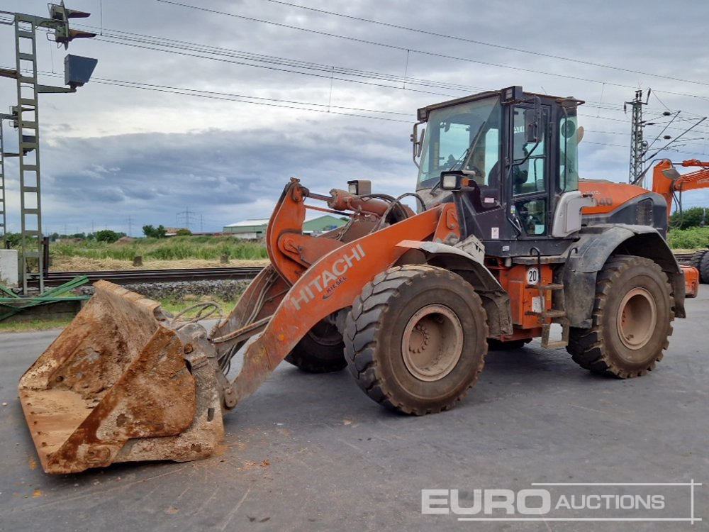 2017 Hitachi ZW140 - Cargadora de ruedas: foto 1 2017 Hitachi ZW140 - Cargadora de ruedas: foto 1