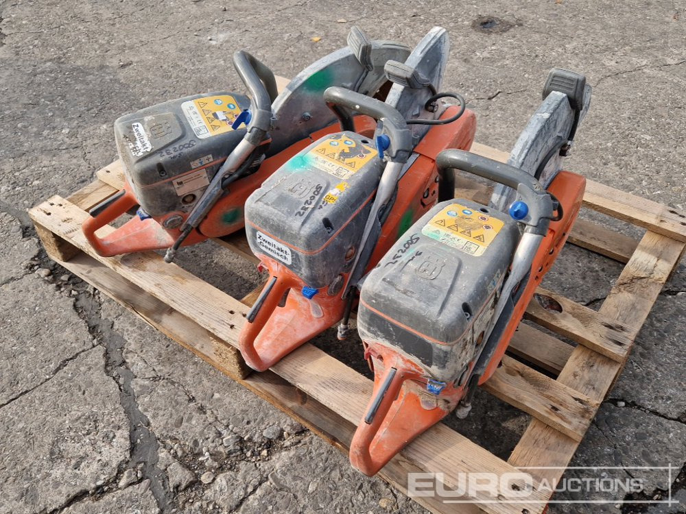 2019 Husqvarna Petrol Concrete Saws (3 of) - Construcción de carreteras: foto 3 2019 Husqvarna Petrol Concrete Saws (3 of) - Construcción de carreteras: foto 3