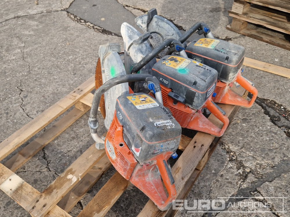 2019 Husqvarna Petrol Concrete Saws (3 of) - Construcción de carreteras: foto 2 2019 Husqvarna Petrol Concrete Saws (3 of) - Construcción de carreteras: foto 2