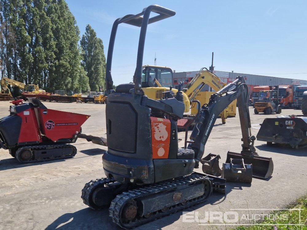 2020 Eurocomach Rubber Tracks, Blade, Offset, QH, Piped, 3 Buckets, Expanding Undercarriage, Roll Bar - Miniexcavadora: foto 4 2020 Eurocomach Rubber Tracks, Blade, Offset, QH, Piped, 3 Buckets, Expanding Undercarriage, Roll Bar - Miniexcavadora: foto 4