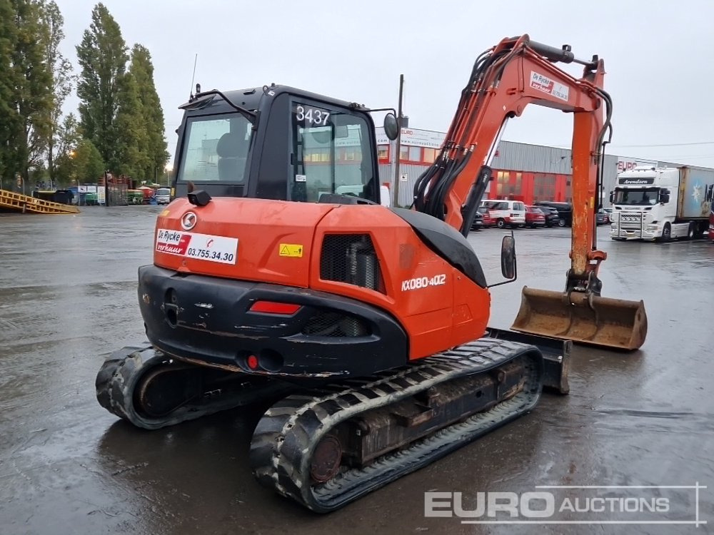 2020 Kubota KX080-4A2 - Miniexcavadora: foto 5 2020 Kubota KX080-4A2 - Miniexcavadora: foto 5