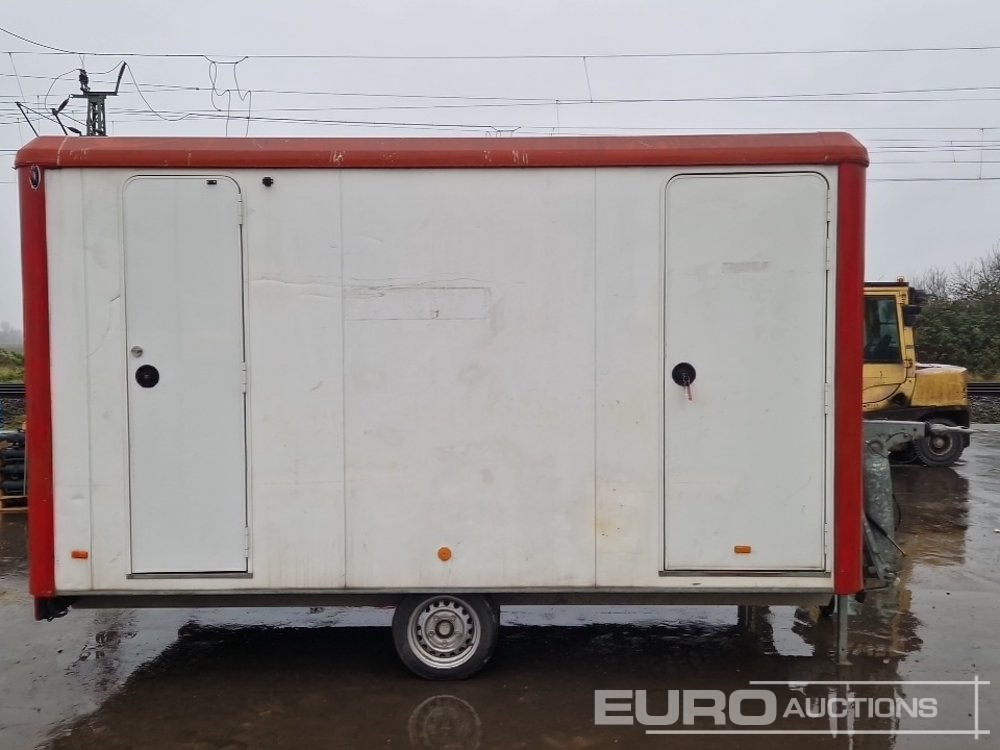 CNSE Single Axle Site Trailer - Casa contenedor, Remolque: foto 5 CNSE Single Axle Site Trailer - Casa contenedor, Remolque: foto 5