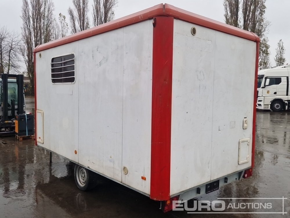 CNSE Single Axle Site Trailer - Casa contenedor, Remolque: foto 3 CNSE Single Axle Site Trailer - Casa contenedor, Remolque: foto 3