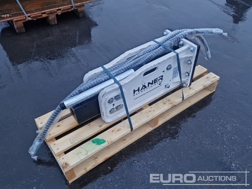 Häner HGS45S Hydraulic Breaker to suit 1.5-3 Ton Excavator, Operating Pressure: 88-117 bar, Oil Flow: 23-30 l/min, Weight: 140 kg - Martillo hidráulico: foto 1 Häner HGS45S Hydraulic Breaker to suit 1.5-3 Ton Excavator, Operating Pressure: 88-117 bar, Oil Flow: 23-30 l/min, Weight: 140 kg - Martillo hidráulico: foto 1