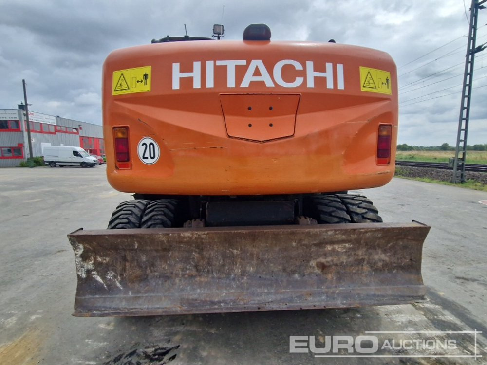 Hitachi ZX190W-3 - Excavadora de ruedas: foto 4 Hitachi ZX190W-3 - Excavadora de ruedas: foto 4