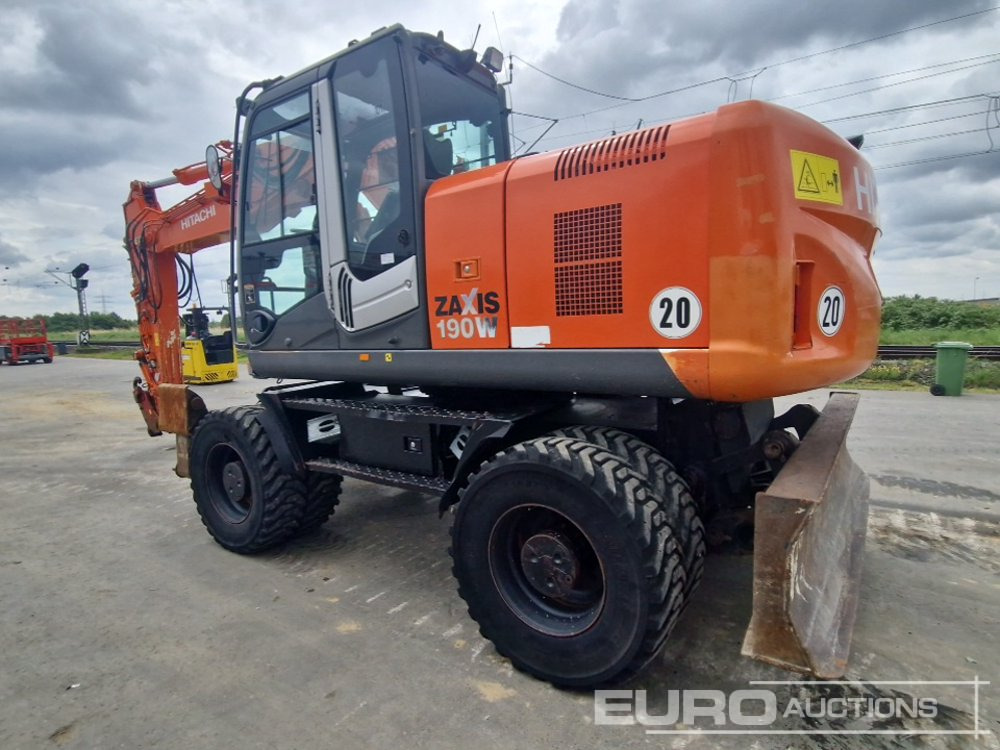 Hitachi ZX190W-3 - Excavadora de ruedas: foto 3 Hitachi ZX190W-3 - Excavadora de ruedas: foto 3