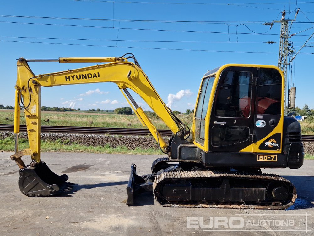 Hyundai R60-7 - Miniexcavadora: foto 2 Hyundai R60-7 - Miniexcavadora: foto 2