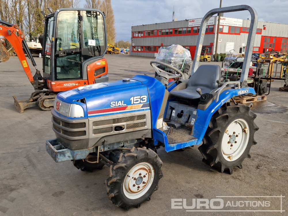 Iseki Sial 153 Lawn Tractor - Tractor: foto 1 Iseki Sial 153 Lawn Tractor - Tractor: foto 1