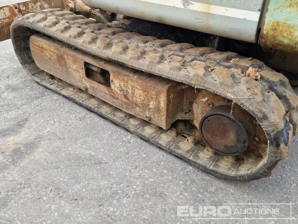 Miniexcavadora Kobelco Rubber Tracks, Blade, Offset: foto 9