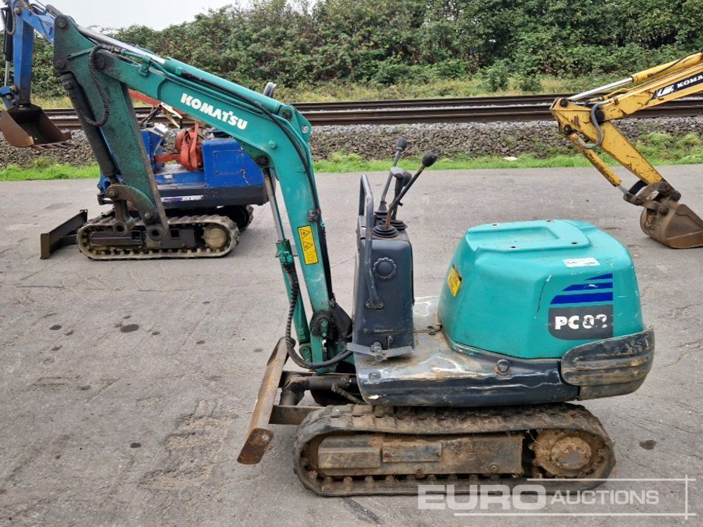 Komatsu PC02-1A - Miniexcavadora: foto 2 Komatsu PC02-1A - Miniexcavadora: foto 2