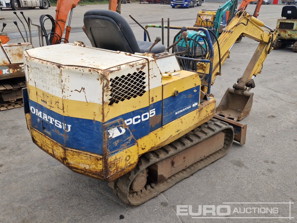 Komatsu PC05-6 - Miniexcavadora: foto 4 Komatsu PC05-6 - Miniexcavadora: foto 4