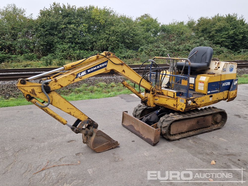 Komatsu PC05-6 - Miniexcavadora: foto 1 Komatsu PC05-6 - Miniexcavadora: foto 1