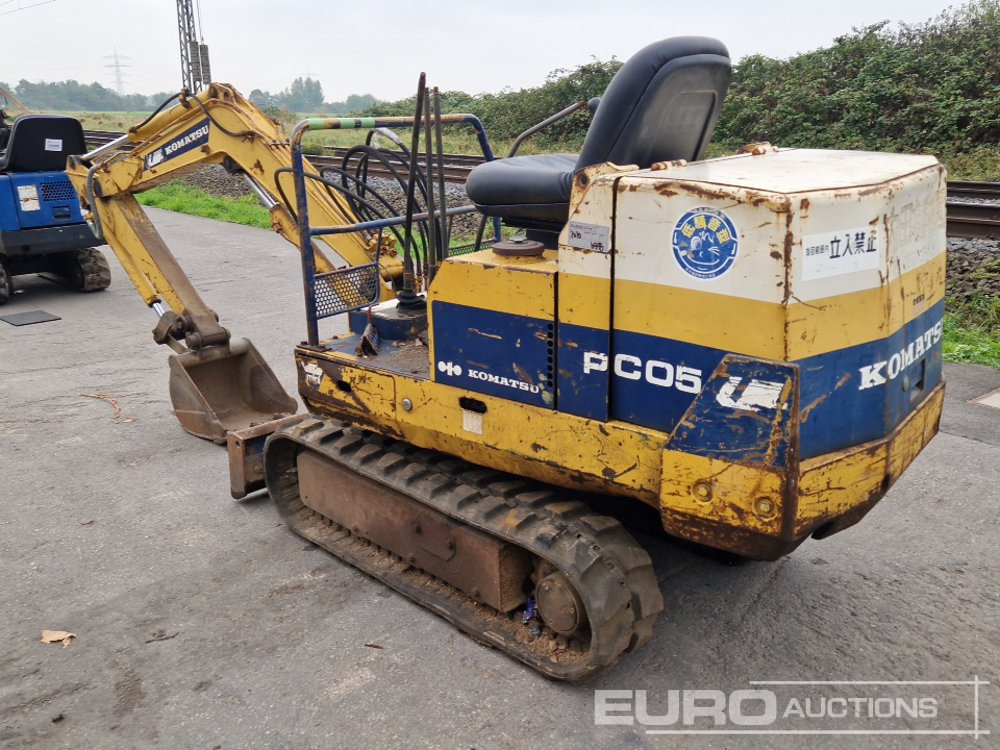 Komatsu PC05-6 - Miniexcavadora: foto 3 Komatsu PC05-6 - Miniexcavadora: foto 3