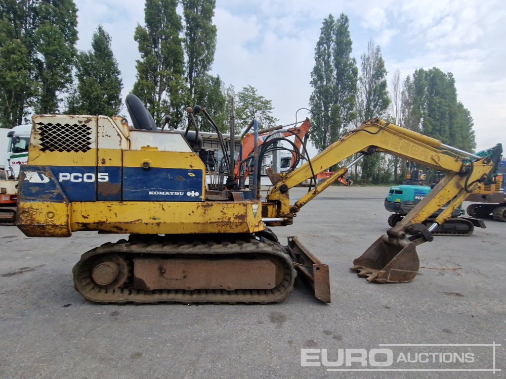 Komatsu PC05-6 - Miniexcavadora: foto 5 Komatsu PC05-6 - Miniexcavadora: foto 5