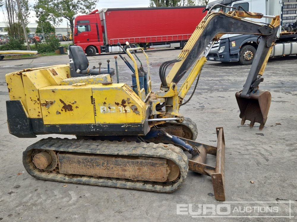 Komatsu PC15 - Miniexcavadora: foto 5 Komatsu PC15 - Miniexcavadora: foto 5