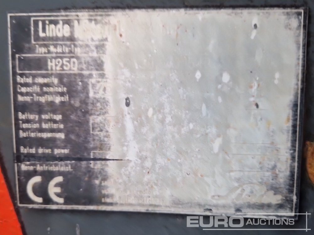 Carretilla elevadora diésel Linde H25: foto 24