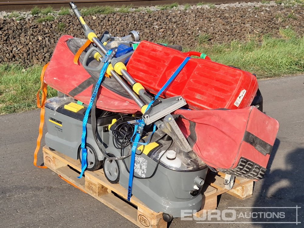 Mixed Pallet, Carpet Cleaners, Vacuum Cleaner, Power Tools, Wall Sander - Equipo de construcción: foto 1 Mixed Pallet, Carpet Cleaners, Vacuum Cleaner, Power Tools, Wall Sander - Equipo de construcción: foto 1