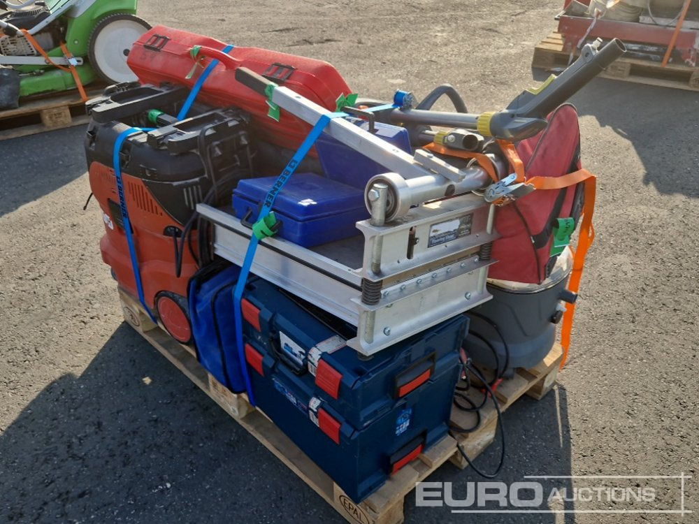 Mixed Pallet, Carpet Cleaners, Vacuum Cleaner, Power Tools, Wall Sander - Equipo de construcción: foto 3 Mixed Pallet, Carpet Cleaners, Vacuum Cleaner, Power Tools, Wall Sander - Equipo de construcción: foto 3