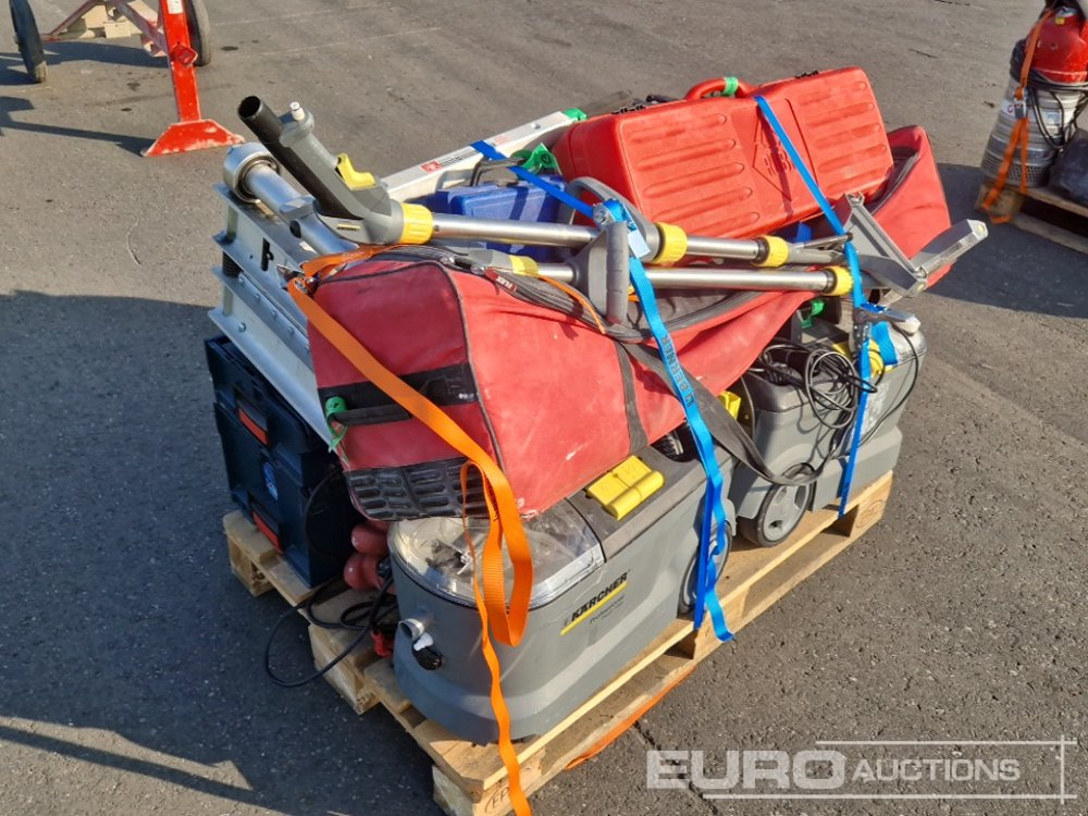 Mixed Pallet, Carpet Cleaners, Vacuum Cleaner, Power Tools, Wall Sander - Equipo de construcción: foto 4 Mixed Pallet, Carpet Cleaners, Vacuum Cleaner, Power Tools, Wall Sander - Equipo de construcción: foto 4