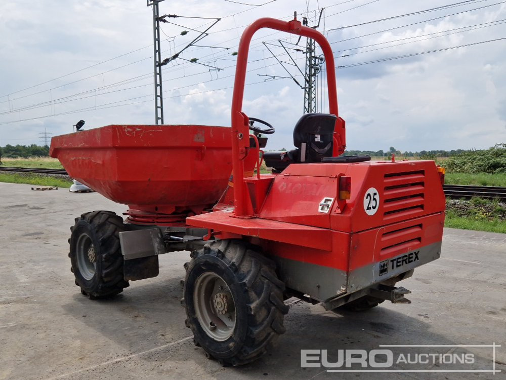 Terex 6 Ton Swivel Skip Dumper, Roll Bar - Minidumper: foto 4 Terex 6 Ton Swivel Skip Dumper, Roll Bar - Minidumper: foto 4